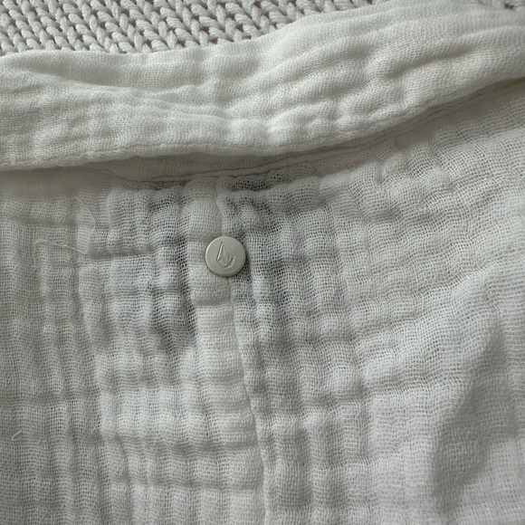 Volcom NWT White Easy Breezy Romper Coverup Size XS - Picture 10 of 12